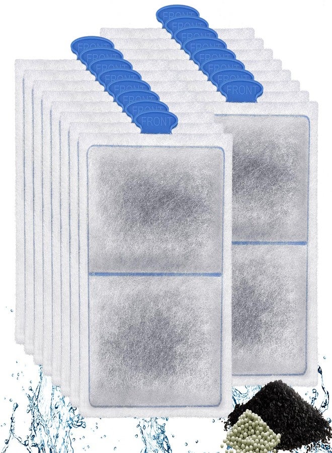 driamor 16 Pack PF-L Fish Tank Filter Cartridges Compatible with PF20, PF30, PF40 and PF75 Power Filters, Aquarium Large Carbon Filters Cartridge Replacement - Image 1